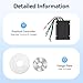Wind Turbine Generator, 600W Vertical Axis Wind Power Turbine Generator, Lantern Windmill Generators with 5 Blades & Controller for Home Camping Boat Use