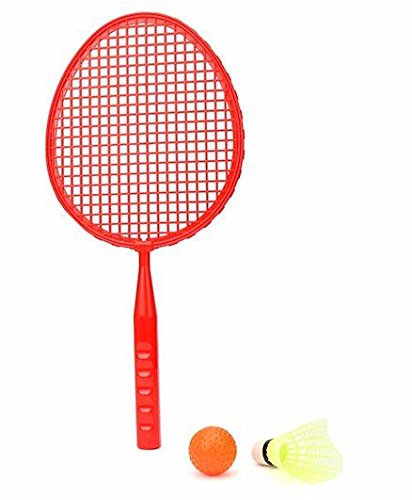 Ratna's Sporty Happy time Badminton for Kids. Safe and Sturdy can be Played Indoor as Well as Outdoor with 1 Ball and 1 Shuttlecock(Multicolour) - Image 6 thumbnail