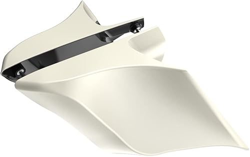 Miniatura 134 de Advanblack Barracuda - Cubiertas laterales estiradas plateadas (brillantes), paneles extendidos para Harley Touring Street Glide Road Glide Electra