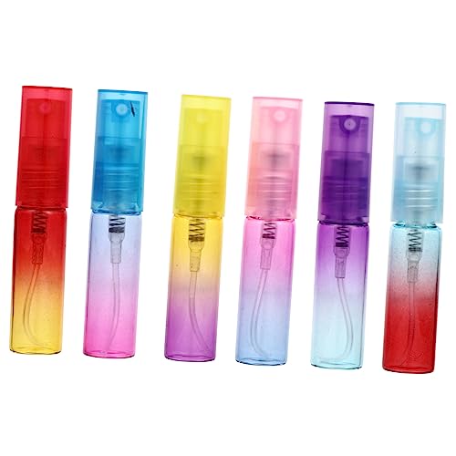 Beaupretty 20 Piezas Botella De Perfume Botella De Spray Reutilizable Envase De Perfume Vacio Botellas Dispensadoras De Perfume Pulverizadores De Niebla Fina Vidrio