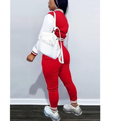 2 Piece Outfits for Women Tracksuit Set Jogging Suits Workout Gym Set Sweatpants Sport Sets Pocket3