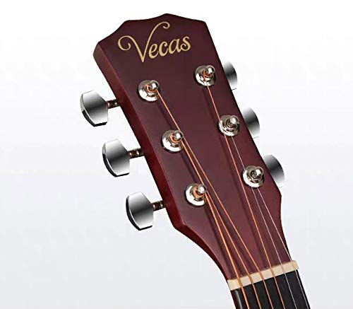 41 pulgadas guitarra color madera fullba principiante cara sola guitarra macho y hembra estudiante piano (café)
