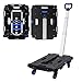 TRY & DO Platform Hand Truck - 300lbs Capacity Heavy Duty Portable Hand Truck Push Cart Dolly - Moving Platform Trucks Foldable Push Hand Cart for Loading and Storage - Black