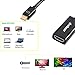 Anbear Mini Displayport to HDMI Adapter Thunderbolt to HDMI Cable, Gold-Plated Display Port to HDMI Adapter Compatible with MacBook Pro, MacBook Air, Mac Mini, Microsoft Surface Pro