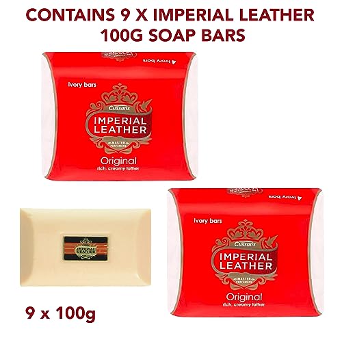 9 x CUSSONS IMPERIAL LEATHER ORIGINAL SOAP BAR 100g - 3 MULTIPACK 3 x 100g by Imperial Leather image 5