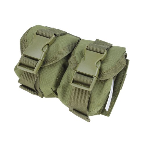 Condor Elite MA14-001 Double Frag Grenade Pouch Olive DRAB