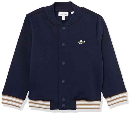 Lacoste Kids Long Sleeve Collared Button Down Sweatshirt