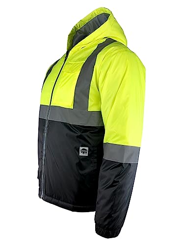 Buffalo Outdoors® Workwear Class 2 Hi Vis Safety Two-Tone Lightweight Field Jacket 2.03