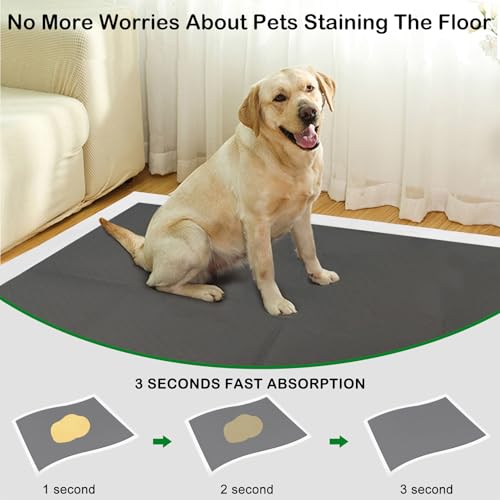Image of Extra Large 48 inchx36 inch 30 Pcs Odor-Control Super Absorbency Charcoal Pee Pads for Dogs,Leak-Proof Pet Training Pee Pads,Thicken Disposable Potty Pads Puppy Training Pads for Cats Rabbits