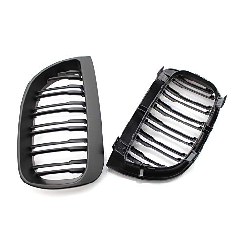 Calandre voiture double lamelles pour remplacer une grille usée E87 - 4