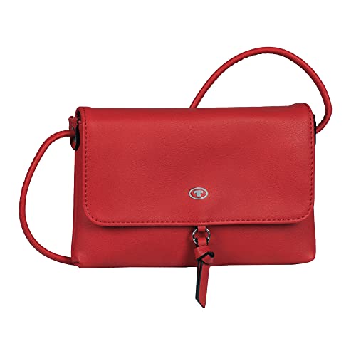 TOM TAILOR, LUNA, Damen, Umhängetasche ohne Reißverschluss, S, Rot