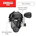 Zebco 202 Spincast Fishing Reel, Size 30 Reel, Right-Hand Retrieve, Durable All-Metal Gears, Stainless Steel Pick-up Pin, Pre-Spooled with 10-Pound Zebco Fishing Line, Black, Clam Packaging