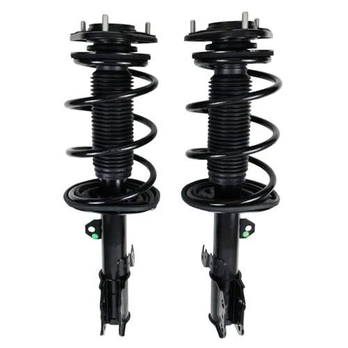 Front Shock Absorbers Complete Struts for 2009 2010 2011 2012 2013 Toyota Corolla 1.8L L4 2011 2012 2013 Toyota Matrix 1.8L L4 Shocks Assembly w/Coil Spring Suspension Kit Replace 472598 472597 2PCS