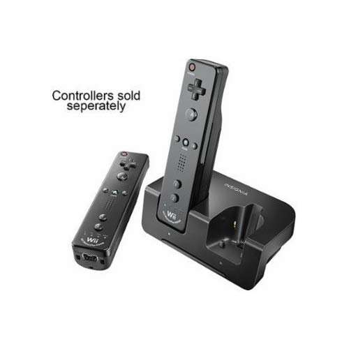 Insignia -Dual Charge Station for Nintendo Wii and Wii U Includes 2 Battery Packs