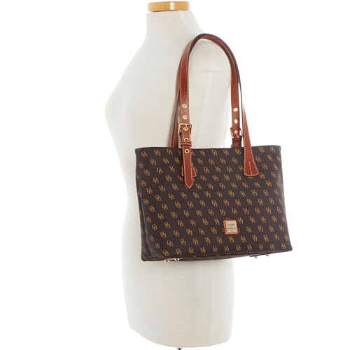 Image of Dooney & Bourke Handbags for Women, Gretta Hanna Tote Bag with Zipper Compartment
