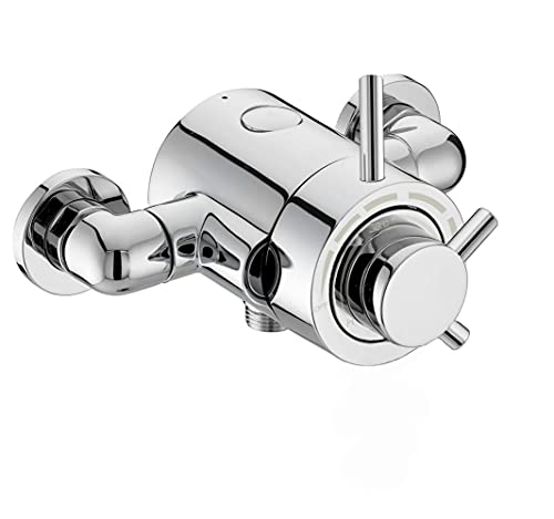 Robinet de douche thermostatique design rond de qualité supérieure