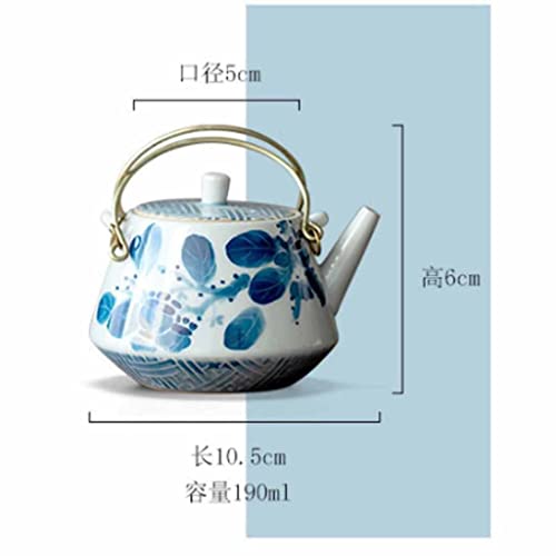 Théière japonaise en céramique : finis les résidus de thé - 3