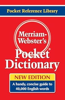 Flexibound Merriam-Webster's Pocket Dictionary, Newest Edition, (Flexi Paperback) (Pocket Reference Library) Book
