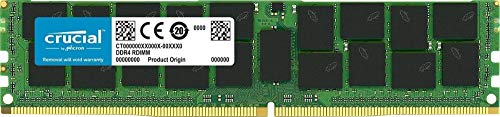 Crucial RAMKIT13A Bundle With 64Gb (2 X 32Gb) Ddr4 Pc4-21300 2666Mhz Rdimm (2 X Ct32G4Rfd4266), Dual Ranked Registered Ecc Memory thumb #1