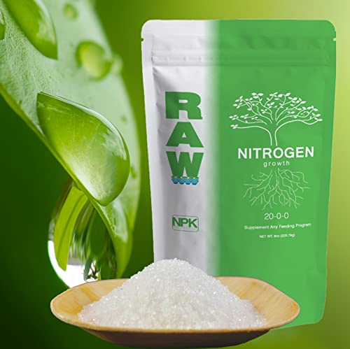 RAW Nitrogen 2oz - Plant Nutrient for Deficiency Treatment and Enhanced ...