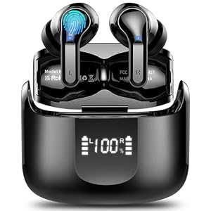 Ordtop – Kopfhörer Kabellos Bluetooth 5.4, Bluetooth Kopfhörer mit 6D