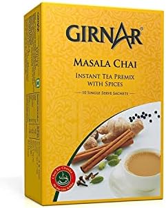 Girnar Instant Chai (Tea) Premix With Masala, 10 Sachet Pack