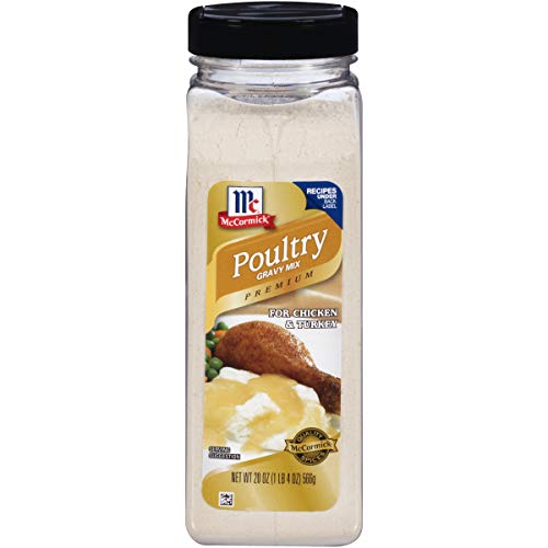 McCormick Premium Poultry Gravy Mix, 20 Ounce (Pack of 1)