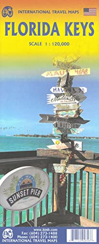 Florida Keys Travel Reference Map 1:120K