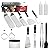 15PCS Grill Accessories Grilling Gifts for Men/Women - Premium Stainless Steel Spatula, Flipper, and Burger Press, Barbecue Utensils Tool Kit Gift for Grilling Lover Outdoor