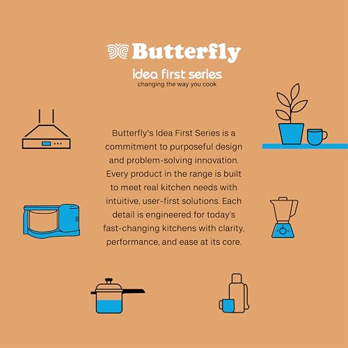 Image of Butterfly Orchid Plus 2L Tilting Wet Grinder | Easy to Tilt | Convenient Two Angled Pour | Auto Tilt Cut Off | 200 W Motor - Efficient Grinding | Free Atta Kneader & Coconut Scrapper | 5 Yr Warranty
