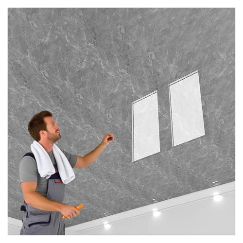 Azulejos de techo para cubrir humedades con paneles decorativos autoadhesivos para el hogar 2