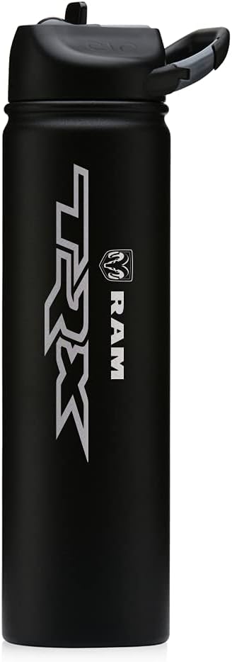 Ram Trucks TRX Vertical Laser Engraved SIC Water Bottle