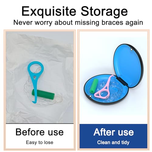 ARGOMAX Zahnspangendose Spangendose Dento Box Schienendose (auch für Aufbissschiene, Knirscherschiene) 1 Stück KFO Box (Schwarz).