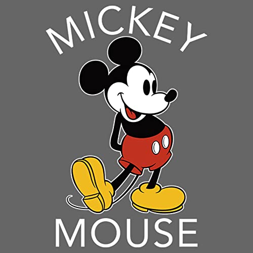 Disney Characters Mickey Classic Girl's Solid Crew Tee2
