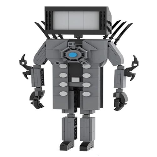 LCTM Skibidi Inodoro Titán Bloques de construcción Juguete Cámaramano Orador Reloj TV Hombre Monitor Figura de acción Modelo Juego de Terror Multiverso Actualizado Adultos Niños Fans C