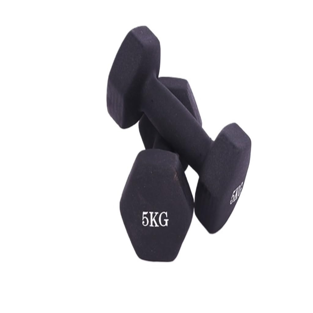Fitness Dumbbells Home Fitness Exercise Dumbbells for Men and Women a Pair of Colorful Small Dumbbells and Hexagonal