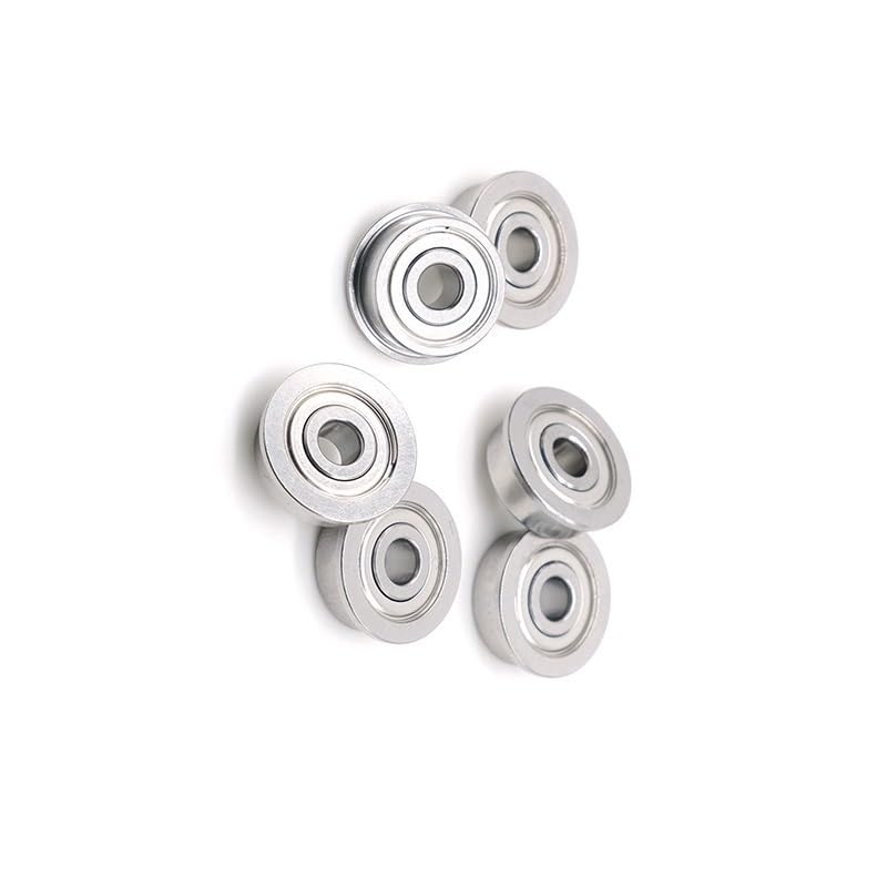 F693ZZ Rodamiento De Brida 3x8x4 Mm ABEC-7 (10 PCS) Rodamientos De Bolas Con Bridas F693 Z ZZ F619/3ZZ(F697ZZ 7X17X5)