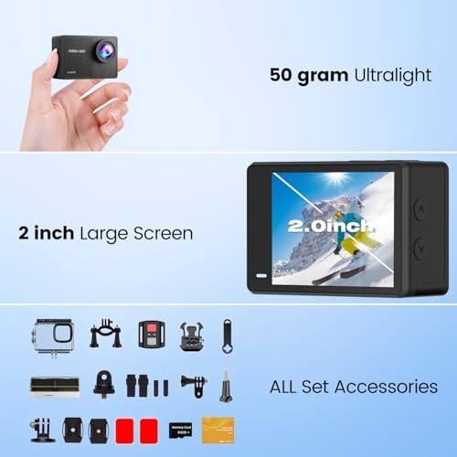 Variante de TIMNUT camara deportiva Pantalla Táctil 4K60FPS 40M