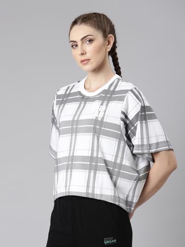 Image of XTEP Women Tomorrow Reboot - Reset Forward Urban Casual T-Shirt - Multi Color