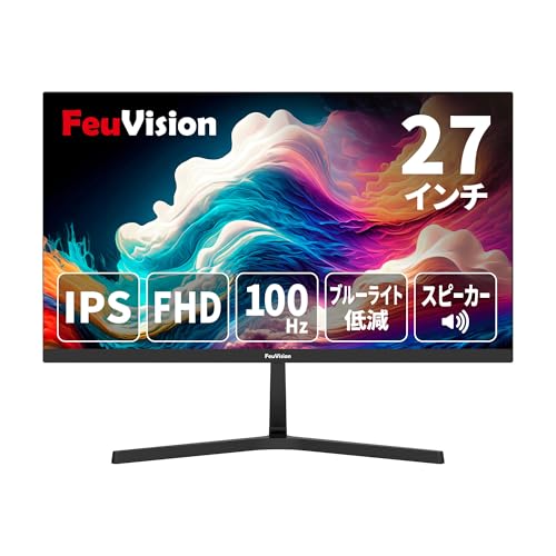 Amazon.co.jp: FeuVision モニター 27インチ ディスプレイ フルHD IPS