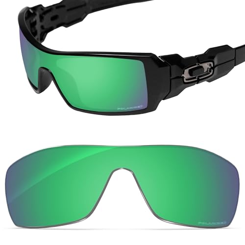 Image of Performance Replacement Lenses Compatible with Oakley Oil Rig, Polarized, UV Protection, Anti-Scratch