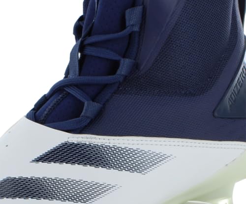 adidas Adizero Chaos Unisex Shoes Size 9, Color: Footwear White/Team Navy Blue/Footwear White3