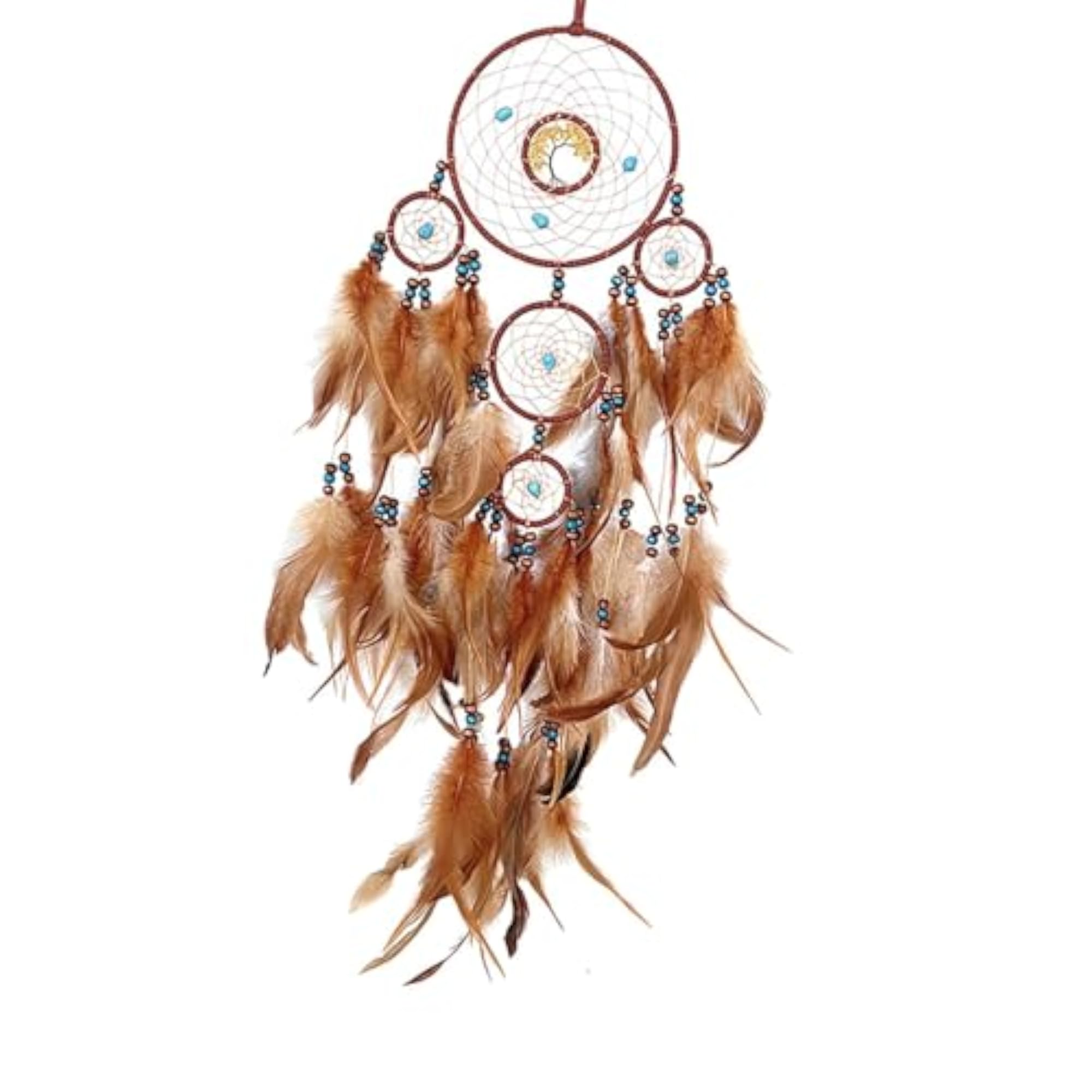 Dreamcatcher with Feather Ornament for Ceremony Backdrop