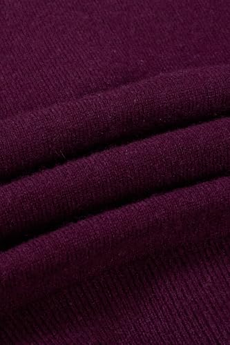 Image of JENNIE LIU Women's 100% Pure Cashmere Long Sleeve Pullover Turtleneck Sweater