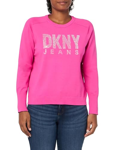 Image of DKNY Women's Turtleneck All-Day Comfort Cropped Sportswear Sweater
