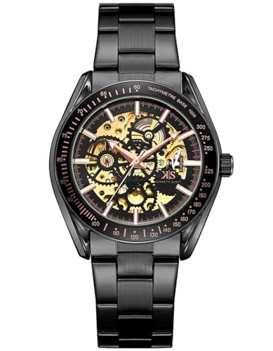 Image of Kenneth Scott Men's Mechanical Casual Watch |43mm - K22312-BBBB
