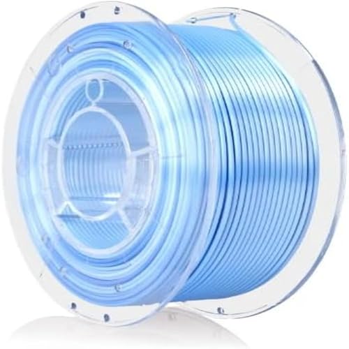 Filament ROSA 3D FILAMENTS PLA Niebieski Tęczowy Jedwabny (BLUE RAINBOW SILK)