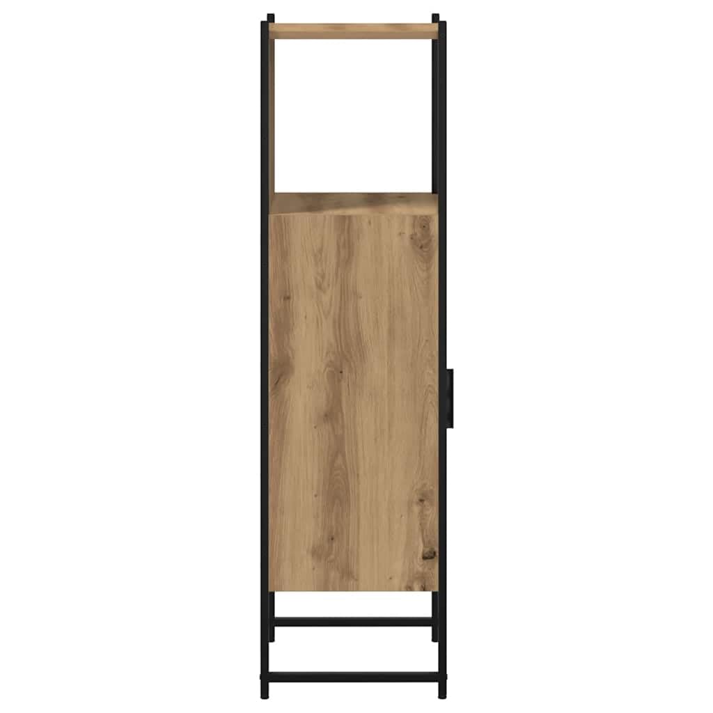 Armario de Baño con Estructura Robusta y Diseño Ahorrador de Espacio para Almacenamiento de Artículos de Tocador y Productos de Higiene Personal
