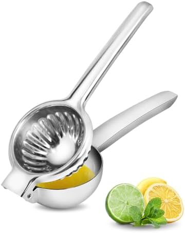 Brigii Lemon Squeezer Juicer for Lime and Lemon, Heavy-Duty 304 S...