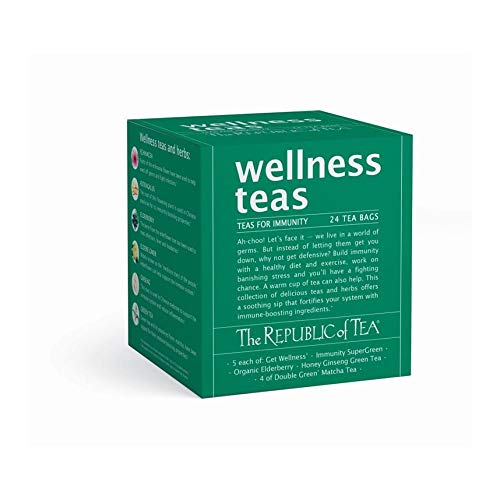 The Republic of Tea – Wellness Teas Assortment Gift (24 Individua...